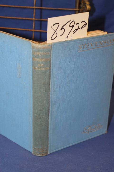 Chesterton, Gilbert  Keith (G.K.): Robert Louis Stevenson