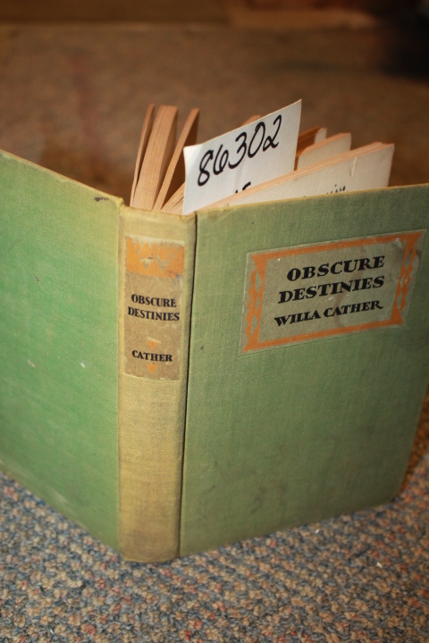 Cather, Willa: Obscure Destinies