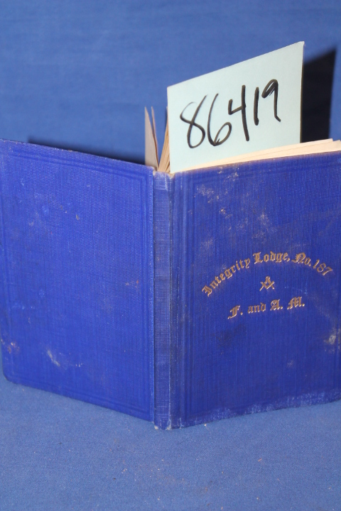 Baker, George Grand Secretary: Integrity Lodge, No. 187 Philadelphia