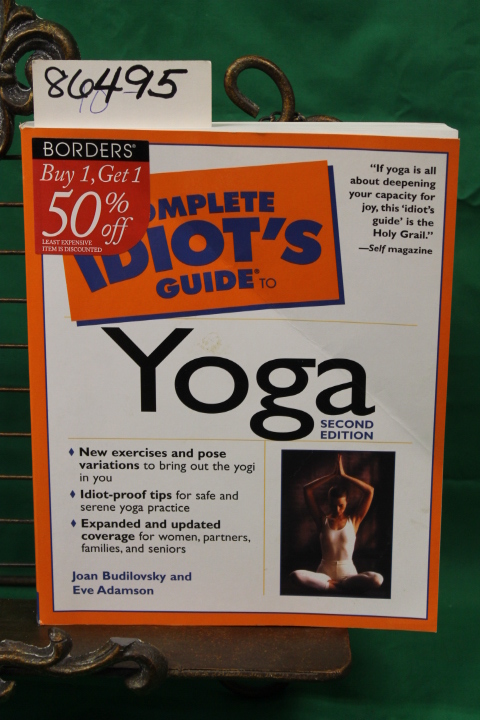 Budilovsky, Joan and Adamson, Eve: Complete Idiot's Guide To Yoga