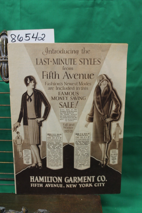 Hamilton Garment Co.: Hamilton Garment Introducing the Last Minute Styles fro...