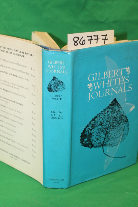 Johnson, Walter: Gilbert White\'s Journals