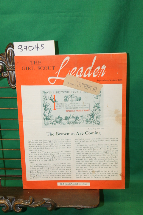 Bock, Vera: The Girl Scout Leader September-October 1948