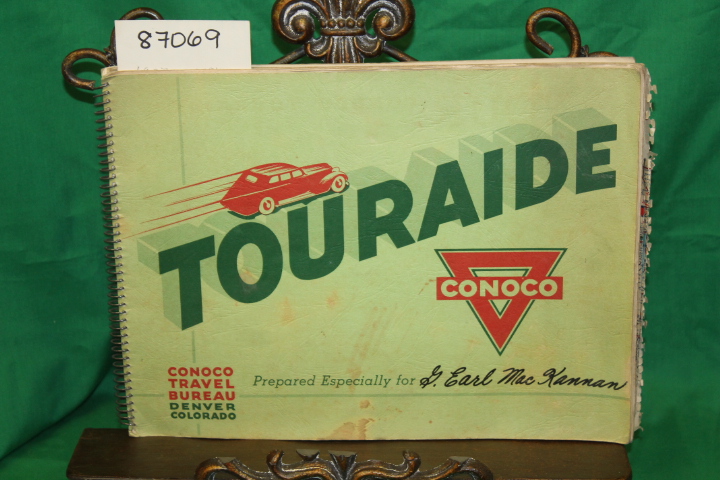 Continental Oil Co.: Touraide Conoco Travel Bureau Denver Colorado