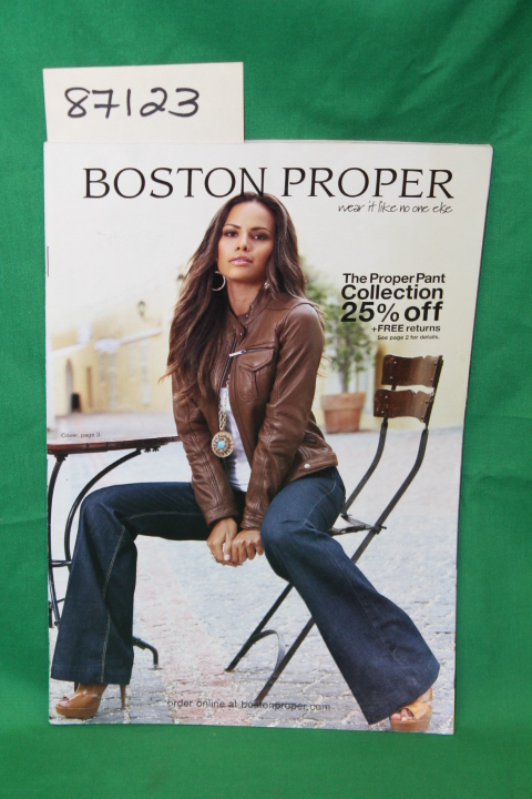 Boston Proper: Boston Proper The Proper Pant Collection 2011 Catalog