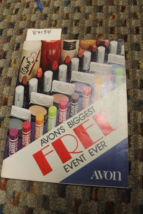 Avon Products Inc: Biggest Free Event Ever Camapign 1 1982 Catalog