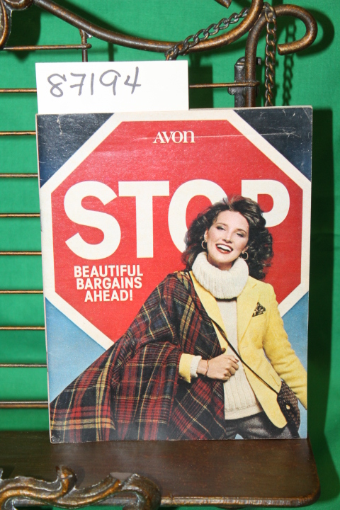 Avon Products Inc: Stop Beautiful Bargains Ahead Campaign 26 1977 Catalog