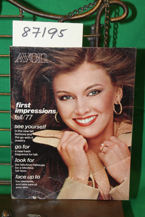 Avon Products Inc: First Impressions Fall CAmpaign 18 1977 Catalog