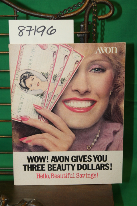 Avon Products Inc: Wow! Avon Gives You Three beauty Dollars Campaign 3 1982 C...