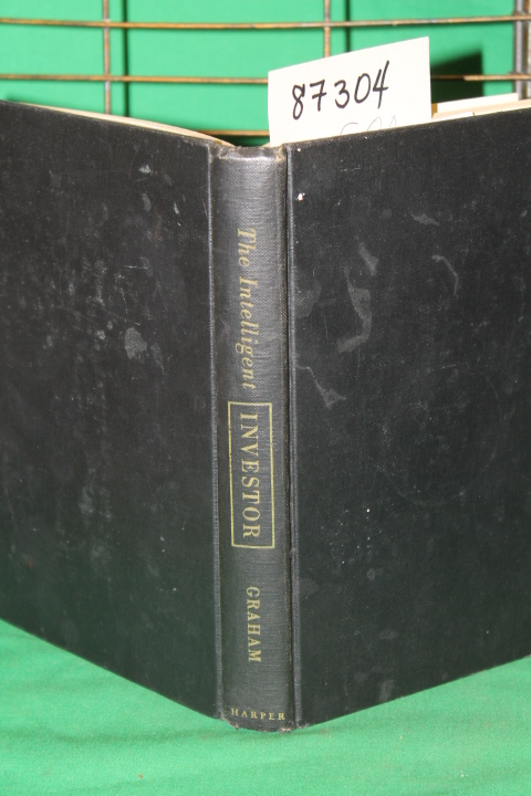 Graham, Benjamin: The Intelligent Investor A Book of Practical Counsel 1954 G...