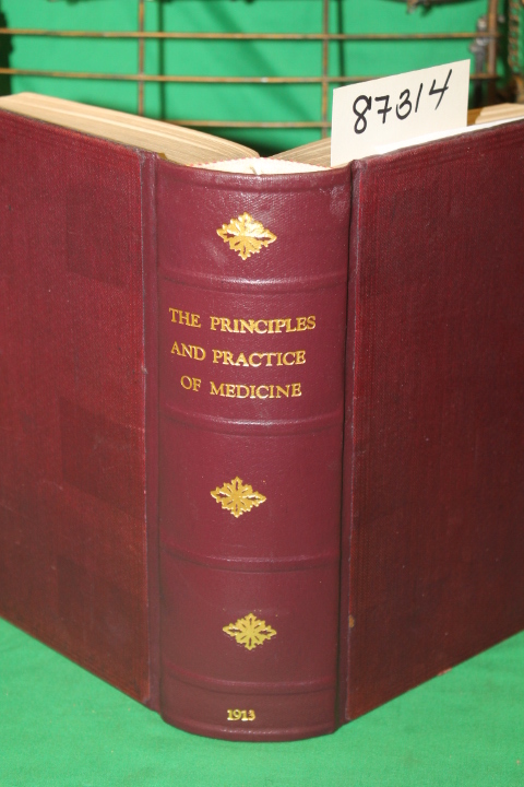 Osler, William and McCrae, Thomas: The Principles and Practice of Medicine De...
