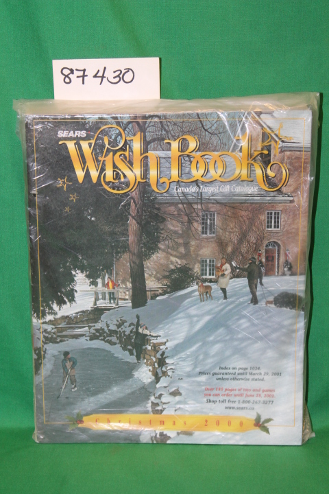 Sears Roebuck: Sears Christmas Wish Book 2000 Canada Catalog