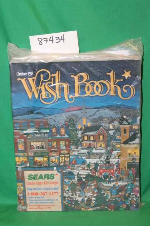 Sears Roebuck: Sears Christmas Wish Book 1998 Canada Catalog
