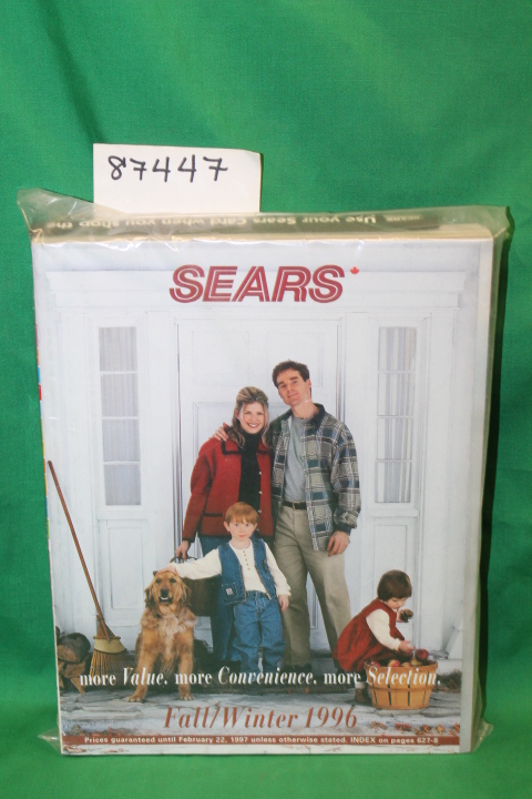 Sears Roebuck: Sears Fall and Winter 1996 Canada Catalog