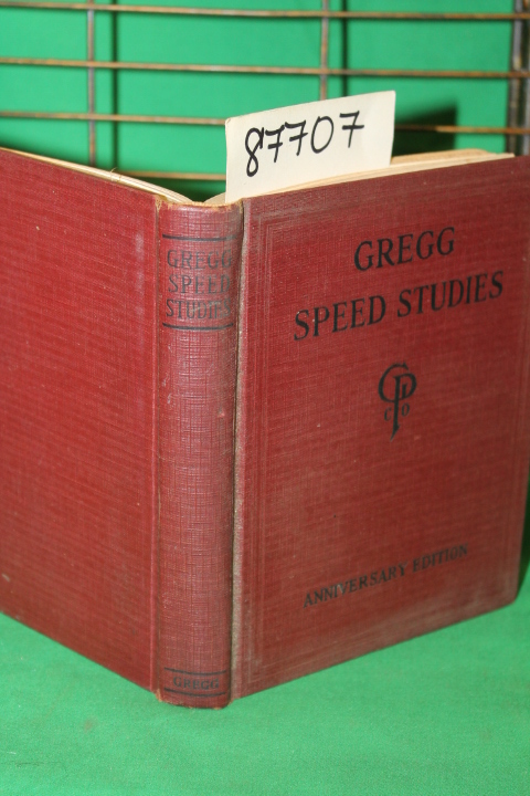 Gregg, John Robert: Gregg Speed Studies