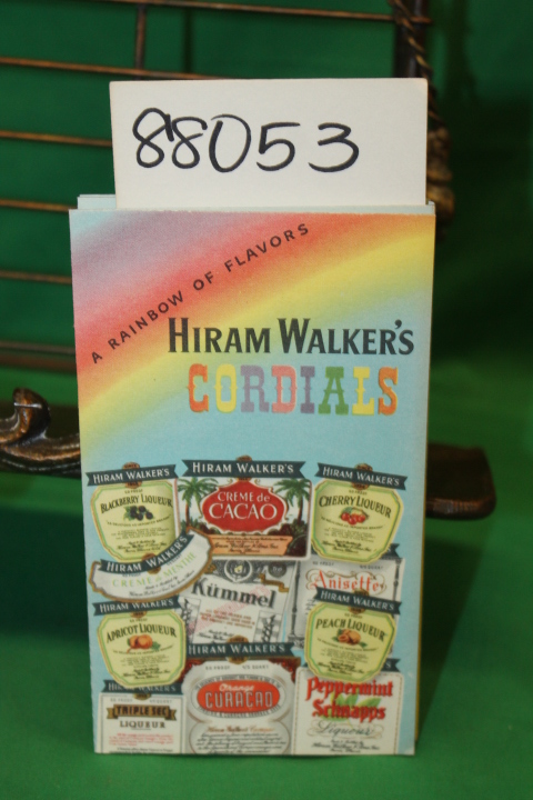 Walker, Hiram: A Rainbow Flavors Hiram Walker's Cordials