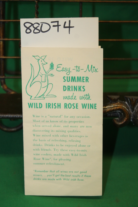 Canandaigua Industries: Easy to Mix Summer Drinks made with Wild Irish Rose Wine