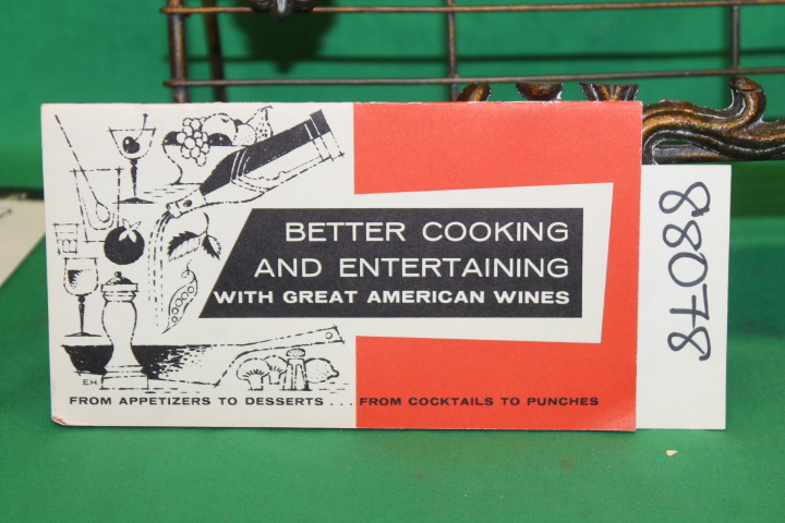Fromm and Sichel: Better Cooking and Entertaining With Great American Wines F...