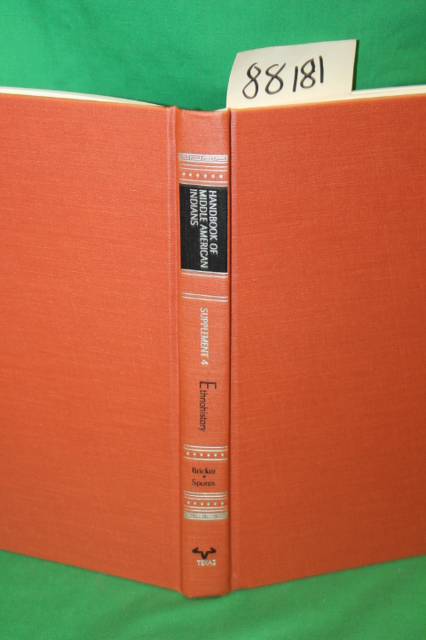 Bricker, Victoria Reifler: Ethnohistory Volume 4 Supplement to the Handbook o...