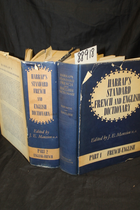 Mansion, J.E.: Harrap's Standard French and English Dictionary Part 1 & 2