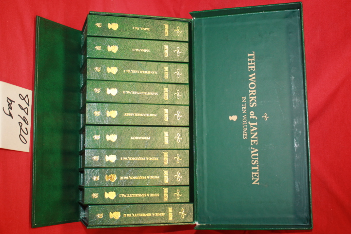 Austen, Jane: The Works of Jane Austen Ten Volumes  MINIATURE
