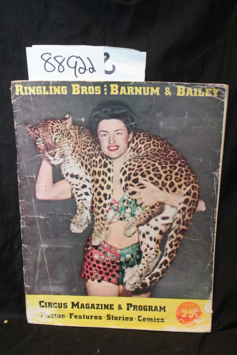 Ringling Bros: 1946 Ringling Bros. and Barnum & Bailey Circus Magazine genera...