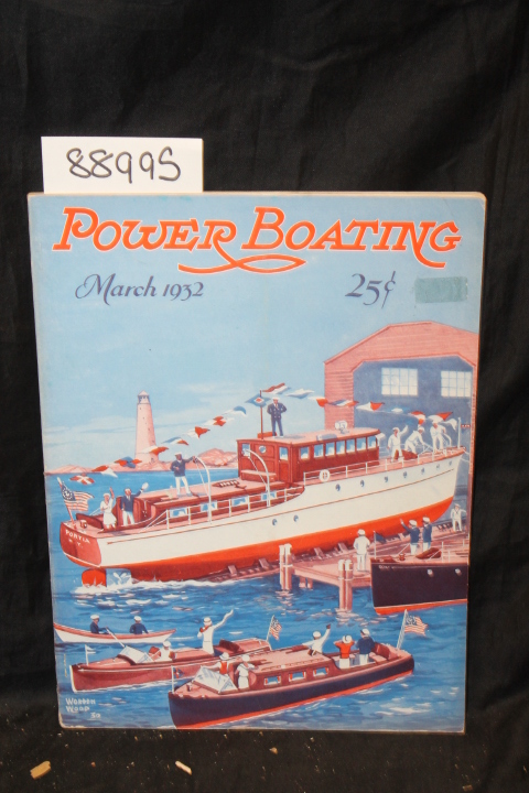 Power Boating - March, 1932: Power Boating - March, 1932