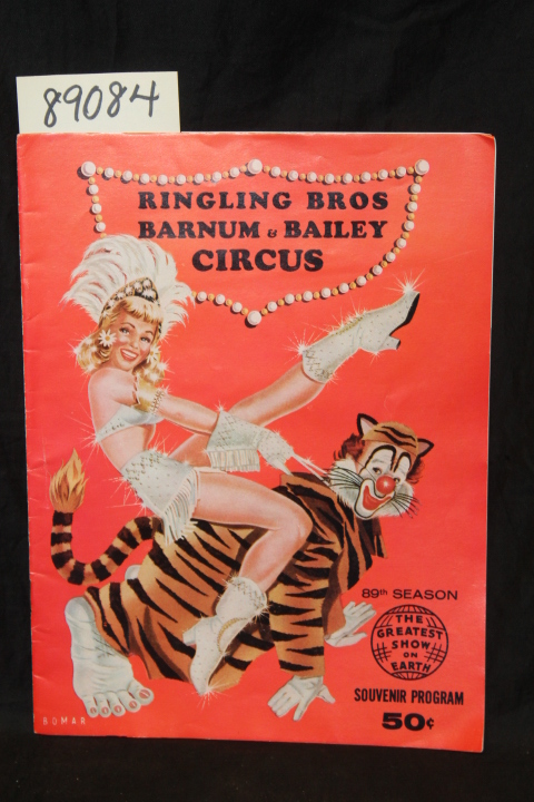 Dube, Harry S.: 1959 Ringling Bros. and Barnum & Bailey Circus Souvenir Program