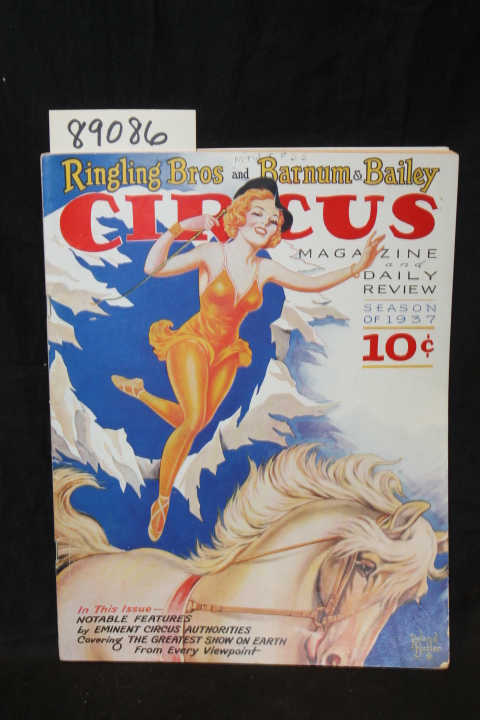 Mayer, Joseph: 1937 Ringling Bros. and Barnum & Bailey Circus Magazine & Dail...