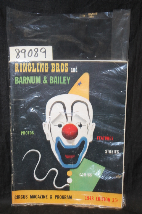 Dube, Harry S.: 1948 Ringling Bros. and Barnum & Bailey Circus Magazine & Pro...