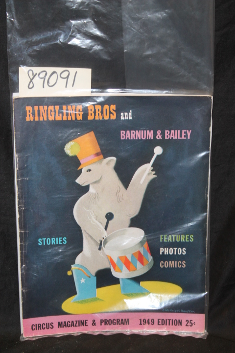 Dube, Harry S.: 1949 Ringling Bros. and Barnum & Bailey Circus Magazine & Pro...