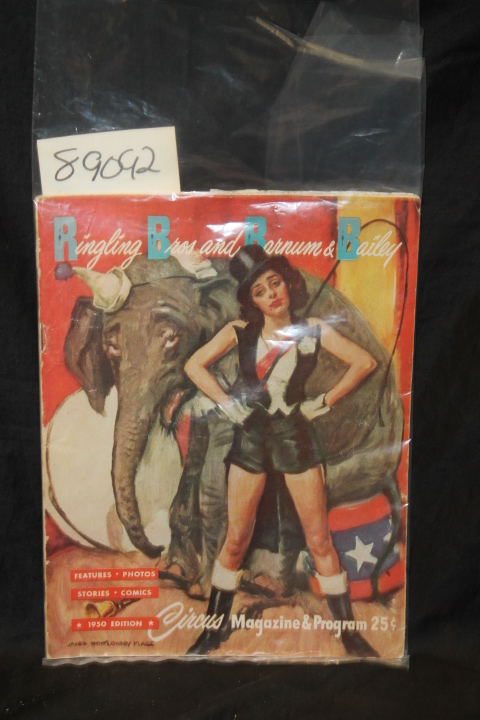 Dube, Harry S.: 1950 Ringling Bros. and Barnum & Bailey Circus Magazine & Pro...