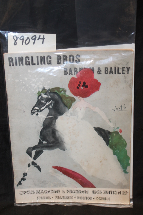 Dube, Harry S.: 1956 Ringling Bros. and Barnum & Bailey Circus Magazine & Pro...