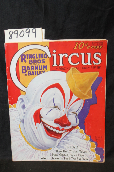 Ringling Bros: 1936 Ringling Bros. and Barnum & Bailey Circus GOOD+