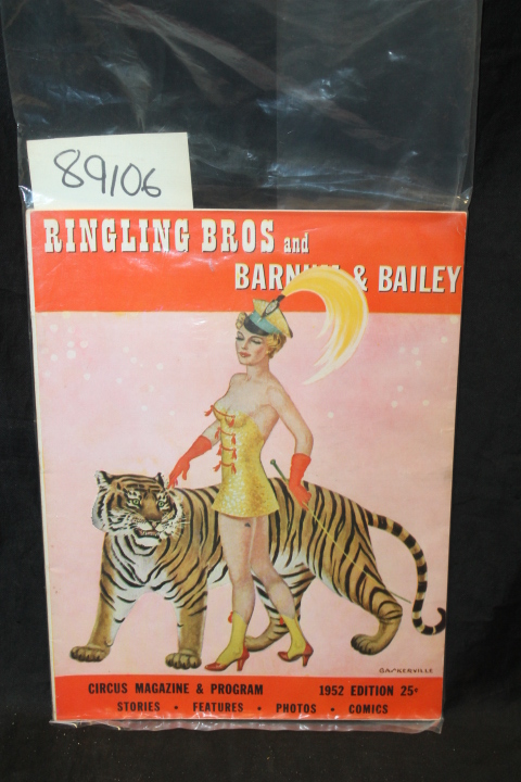 Dube, Harry S.: 1952 Ringling Bros. and Barnum & Bailey Circus Magazine & Pro...