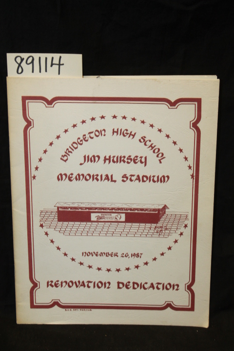 Chestnut, William: Bridgeton High School Jim Hursey Memorial Stadium Renovati...