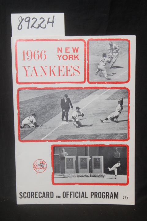 New York Yankees Scorecard and Chica...: New York Yankees Scorecard and Chica...