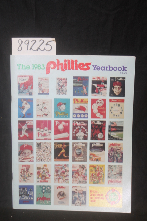 Phillies Program BASEBALL: 1983 Phillies Yearbook  BASEBALL