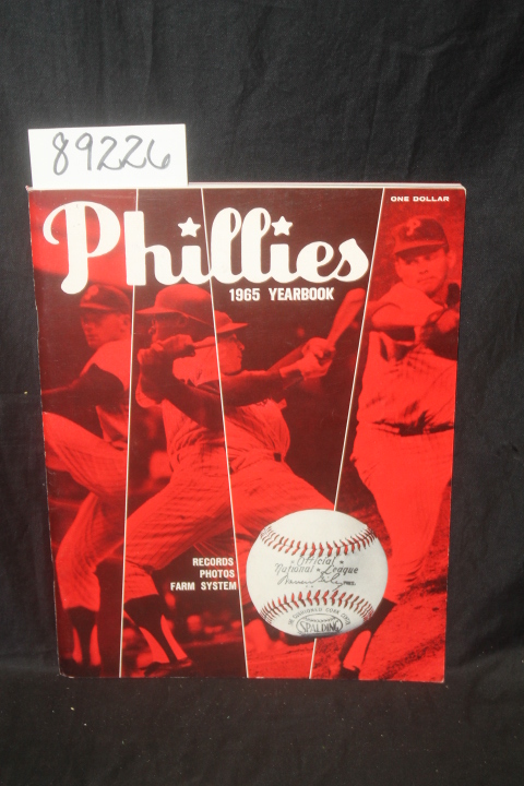 Phillies Program BASEBALL: 1965 Phillies Yearbook BASEBALL