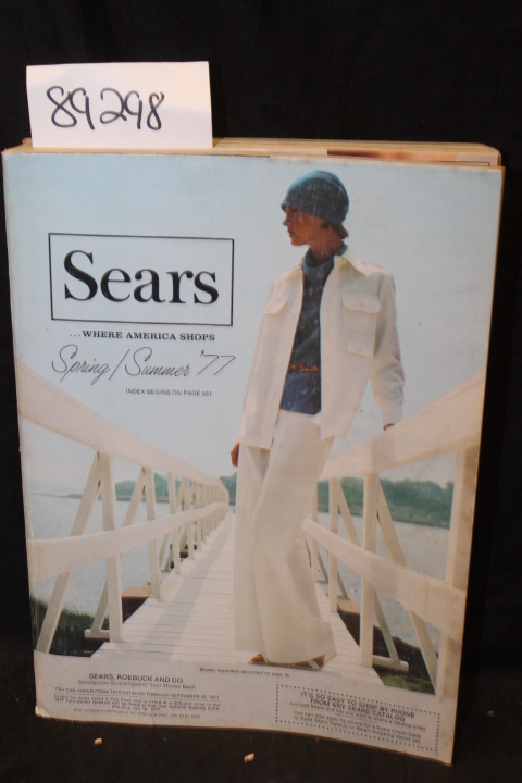 Sears Roebuck: Sears catalouge Spring  Summer 1977