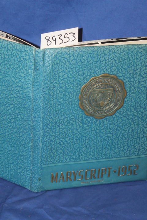 Notre Dame Catholic Girls' High School: Maryscript 1952