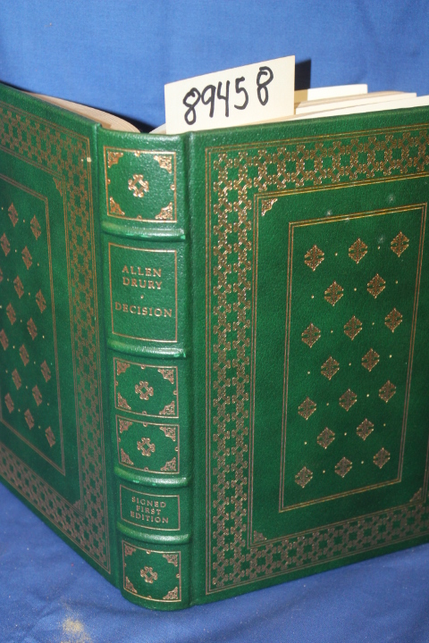 Drury, Allen SIGNED: Decision