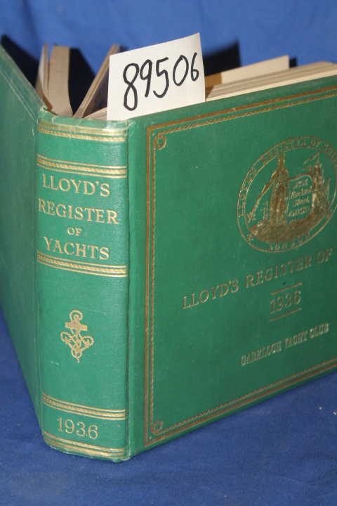 Llyod's Register: Lloyd's Register of Yachts