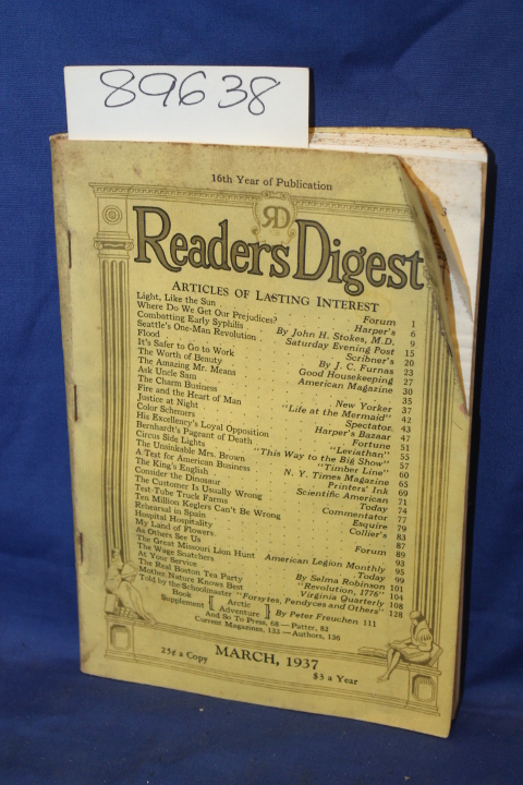 Reader's Digest ; Stokes, John H. ; ...: Reader's Digest, Combatting Early Sy...