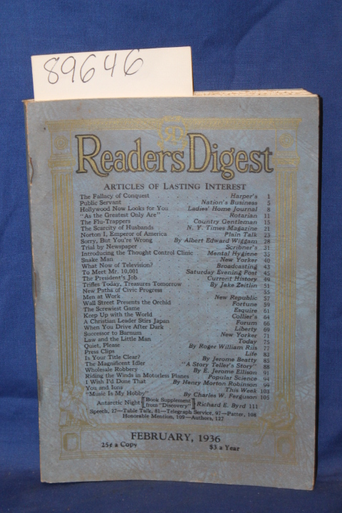 Reader's Digest ; Wiggam, Albert Edw...: Reader's Digest, Sorry But You're Wr...