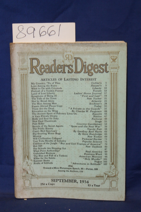 Reader's Digest ; Ferguson, Charles ...: Reader's Digest, Education on the Wi...