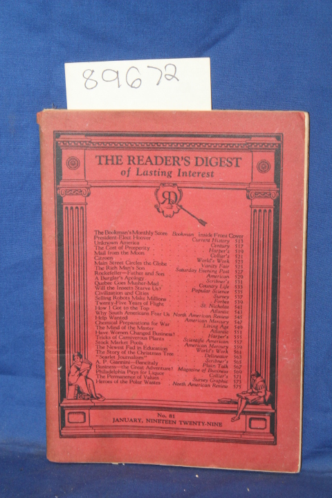 Reader's Digest: Reader's Digest Articles of Lasting Interest