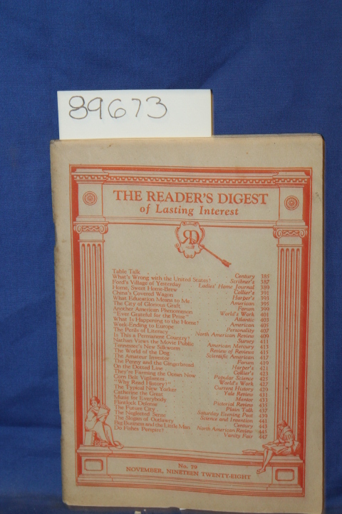 Reader's Digest: Reader's Digest Articles of Lasting Interest