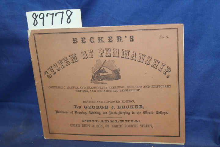 Becker, George J.: Becker's System  no. 3 of Penmanship