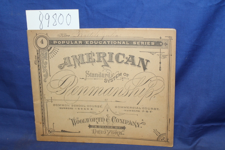 Woolworth: American Standard System of Penman no. 4